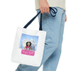 AOP Tote Bag | Bonjour Y'all Tote Bag | Tote Bag | Delights By Dawn