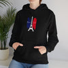 Hooded Sweatshirt Bonjour Y'all Eiffel Tower Paris French Vibes