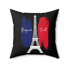 Bonjour Y'all Square Pillow