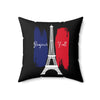 Bonjour Y'all Square Pillow