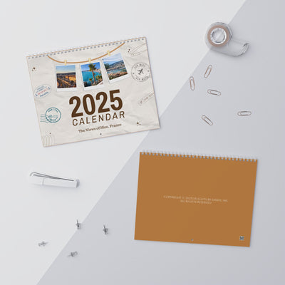 2025 Nice, France Wall Calendar