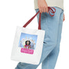 AOP Tote Bag | Bonjour Y'all Tote Bag | Tote Bag | Delights By Dawn